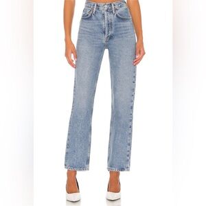 Agolde Light Blue 90s Pinch Waist Jeans